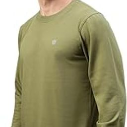 Men's Cotton Blend Casual Crew Neck Sweatshirt with Stay Warm Treatment ||Sweatshirts for Men-image-41
