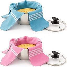 Värde® Double Layer Roti Wrap/Chapati Cover – 2 PC Premium Cotton Cloth for Roti, Paratha, Phulka, Hot Case | Kitchen Chapati Cloth with Flaps | Soft & Durable Cotton Seed Fabric (Red & Blue)-31