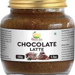 Dawn Lee Chocolate Latte Health & Nutrition Drink 150 g Milk Masala No Refined Sugar Milk Powder Healthy Tasty Natural Herbs Ingredients Sugar Free Memory Booster Kashmiri Mamra Cocoa Beans 150gm-image-44