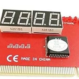 BigPlayer Motherboard Diagnostic Post Card Tester – PCI/PCIe LPC Analyzer Tool for BIOS Error Code Detection – Red Debug Board for Laptop & Desktop Repair-13