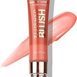 FASHION COLOUR Studio Finish Flushed Blush | Natural Radiant Cheek Colour | Velvet Finish | Creamy Texture | Blends Easily | Available in 6 Shades | Long-Lasting, Smudge Proof | (Coral, 15ml)-image-28