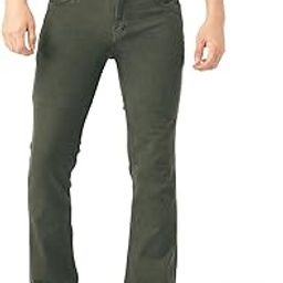 Men Bootcut Fit Stretchable Bellbottom Denim Jeans-image-4