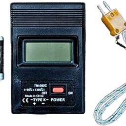 "Ji" Japsin Instrumentation Portable Digital Temperature Indicator Range -50 to 1300 Deg C, Input K Type Thermocouple, with probe-picture-28