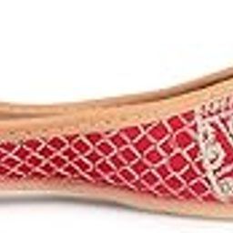 Flat Footwear/Mojari/Punjabi Jutti/Bellies for Women - Red Embroider-image-31