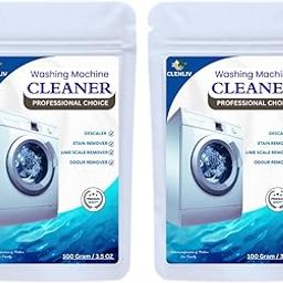 Clenliv Washing Machine Cleaner | Professional Choice | Eco friendly | Descaler and Stain Remover Powder | 200g | (Pack of 2)-image-39
