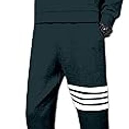 Men Polyester Tracksuit (TH_14_PAIR_GREEN_L_PT)-image-74