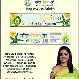 Mos-Quit-O Neem Herbal Agarbatti 100% Natural Chemical Free Product-image-17