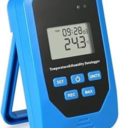 UniMarket® Mini USB Humidity Temperature Data Logger RH Temp Datalogger Recorder Humiture Recording Meter with Heat Index and Dew Point Test 80,000 Record Capacity-9