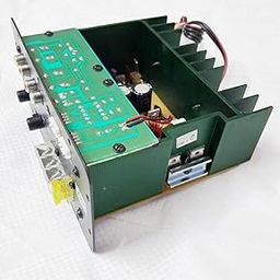 Car Bass Tube Amplifier Board 12V DC GREEN HEATSINK-image-10