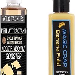 Fishing Banana Magic Crap Bait 100ml, Fish Attractant Biscuit 100ml-image-54