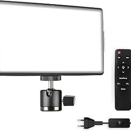 LED Soft Light Panel Kit for Studio Photography, YouTube Shoot, Video Recording, Live Conference, Live Streaming, Makeup, Photoshoot Compatible with Tripod, Monopods, Cameras, Table Stand-22
