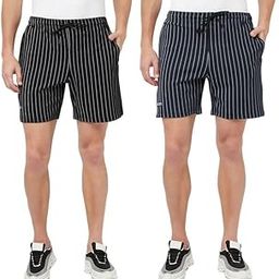 Men Cool Striper Shorts Pack of 2-image-13