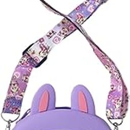 Kids Cute Small Purse Cool Silicone Bag for Everyday Wear Commuting Vacation Purple | Clothing Shoes & Accessories | Womens Accessories | Wallets-image-24