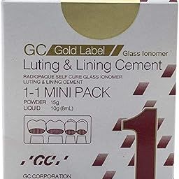 GC Corporation Gold Label Type 1 Glass Ionomer Luting and Lining Cement Mini Pack-image-54