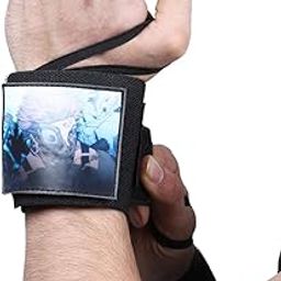ZYZFIT Wrist Wraps with Superhero Patch Adjustable Gym Wrist Support with Thumb Loop Great for Crossfit, Powerlifting, Bodybuilding(Ryomen Sukuna)-picture-17