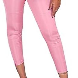 HENA Premium Shimmer Ankle-Length Leggings for Women and Girls | Ultra Soft Premium Shimmer Leggings | Ultra Soft - Cotton 4-Way Stretch Shimmer Legging-image-99