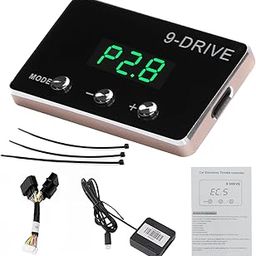 YIBEICO Throttle Response Controller 9 Drive 9-Mode Smart Electronic Racing Pedal Accelerator for ACCORD CIVIC CROSSROAD CROSSTOUR CRV S2000 STREAM PILOT ACURA TL（835)-32