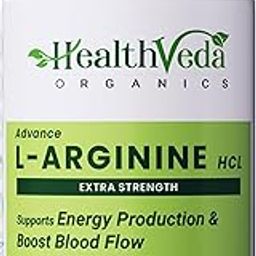HEALTH VEDA ORGANICS PRIVATE LIMITED L-Arginine 1000 mg with Chromium Picolinate|60 Veg Capsules|Good for Muscle Growth,Stamina,Recovery,Immune Booster & Energy|For Both Men & Women,1000 milligrams-7