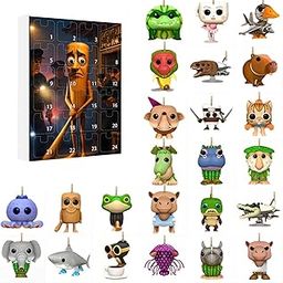 24 Pcs Advent Calendar, Tung Tung Tung Sahur Toy 2025 Italian Brainrot Figures 24 Day Tralalero Tralala Countdown Calendar Surprises Gifts Box Italian Brainrot Holiday Decoration-image-79