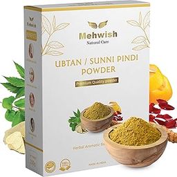Mehwish 100% Orgainc Sunni Pindi Herbal | UBTAN Bath Powder For Skin, 3 in 1 Ubtan Body Scrub | Face Pack | Mask - 200 gm (Pack of 1)-image-45