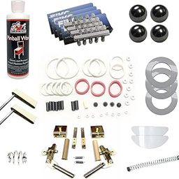 Suzo-Happ Trackball Mounting Kit 2-1/4" Black with Hardware - 55-0203-00-29