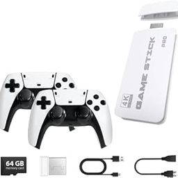GAMENOPHOBIA 2025 4K Plug & Play Retro Game Stick | 20,000+ Built-in Games, 64GB, 23 Emulators, Wireless TV Console with 2 Controllers for Kids & Adults-image-40