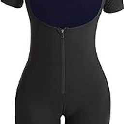 LOOM TREE Sauna Suits Women Men Sweatpants Sauna Jumpsuit for Running Yoga Workout S Blue | 1 Sauna Suit-image-87