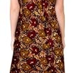 Women's Pure Cotton Nightwear Casual Nighty (KF-GOWN2220 XL) Multicolour-image-72