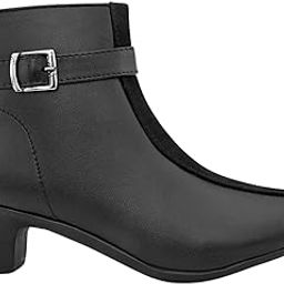 Women's Fashion Boots – Faux Leather | Comfortable, Trendy & Waterproof | Ethical Vegan Boots Black-image-13