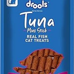 Drools Real Tuna Mini Sticks, Cat Treats, 35gm | Rich in Protein, No Artificial Preservatives | Best for Training & Bonding | for Kitten & Adult-32