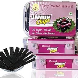 Healthy Habits By Meghsons Herbal Homemade Jamun Chips Natural Diabitic Care |Oil Free Snack|Healthy & Tasty|Diet Snack|Natural Immunity Booster-image-5