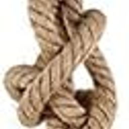 Mufasa AC110V E26/E27 Industrial Retro Style Vintage Hemp Jute Rope Hanging Pendant Ceiling Light Lamp (No Bulbs Provided) (Brown)-image-17