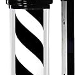 23.6" Barber Pole Light Classic Signs Salon Sign for Indoor Barbershop Salon Black White | Salon & Spa Supplies | Salon & Spa Equipment-image-45