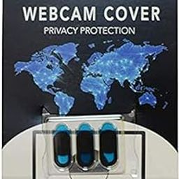 Webcam Cover Thin Laptop Camera Cover Slide for All Cell Phone PC Accessories 0.03 inches Blocker Slider Great for Privacy - Black-15