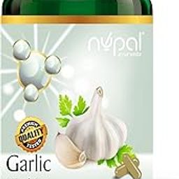 Nupal Garlic (Allium Sativum) Health Supplement, 500 mg, 100 Veg Capsules, Supports Circulatory Function-image-41