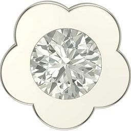 18K White Gold Diamond Nose Pin for Women-image-97