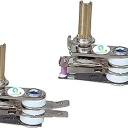QemiQ Retail®- Thermostat Switch Adjustable Temperature Thermostat for- Electric Oven Ac 250V 15A ..(2 Units)-image-0