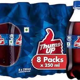 Thums Up Soft Drink | PET Bottle, 250 ml (Pack of 8)-18
