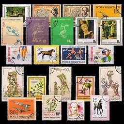 ISC~ Albania Stamps 24 Different, Used & Thematic Stamps, Genuine Postage Stamps ~ STAMPEX-image-37