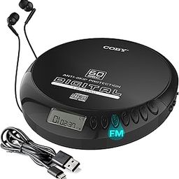 Coby Portable Compact CD Player-24