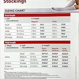 T.E.D. Anti-Embolism Stockings, Clinically Proven, More than 25 sizes, Latex-Free, Graduated Compression with Defined Heel Pocket I WhiteShield Enterprises (X - Large Regular)-picture-4