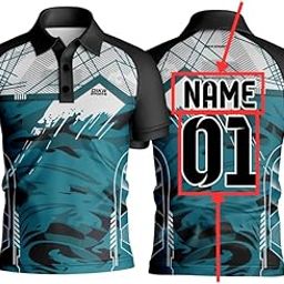 Customized Athletic wear Cricket Tshirt Cricket Tshirt for Men Jersey | 2 Year to 5XL-5