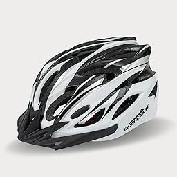 EAST COAST Adjustable Cycling Helmet for Men and Women | Padded Lightweight Mountain Bike Cycle Helmet for Kids and Adults (White)-image-8