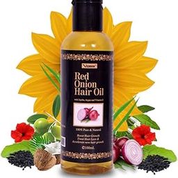 Vedsun Red Onion Herbal Hair Oil For Strong, Thick And Silky Hair 100Ml-image-16