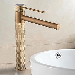 B Backline Brass Basin Mixer Tap | Bathroom Basin Faucet | Pillar tap for Basins | Hot & Cold Wash Basin Taps | Mixer tap for Bathroom & Livingroom (Gold Matt)-image-37