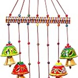 Decorative Wind Chime with Colourful Bells, 7 Pieces (1)-39
