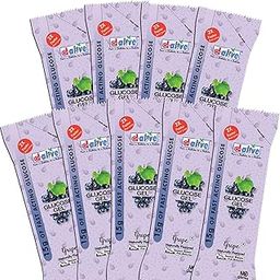 D-Alive Glucose Gel - 15G Of Fast Acting Glucose (Grape) - 9 Sachets x 15g Each-image-86