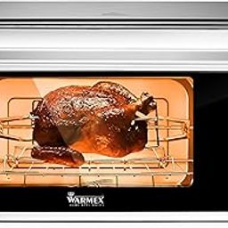 Warmex Mom’s Bliss 28 liters Digital Oven Toaster Griller, Bake, Broil, Toast, Convection, Rotisserie & 9 Preset Modes with Child Safety Lock, Glass Door Window, 3 Heating Mode, MB28L, 1600 Watts)-image-36