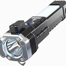 SKYCELL Rechargeable Emergency Torch Lights for Home/Tourch Led Light Black-25