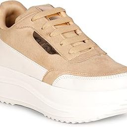 Women Stylish Casual Lace Up Sneaker Shoes-29